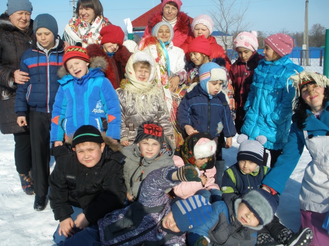 Масленица в саду